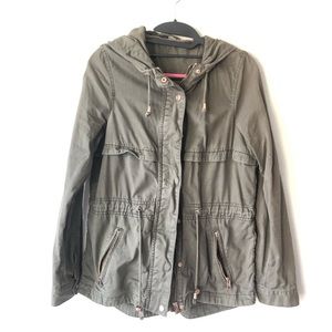 H&M Olive Utility Jacket